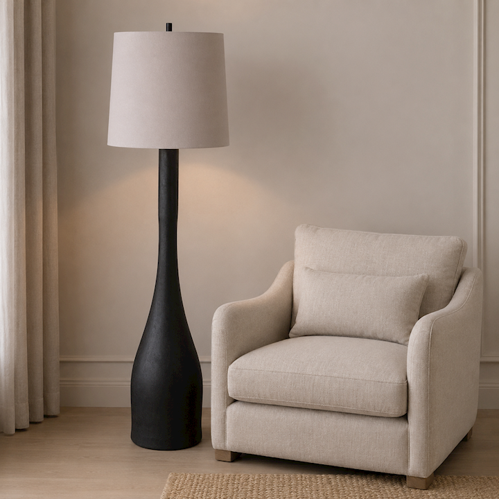 CADIZ FLOOR LAMP 48x48x165cm